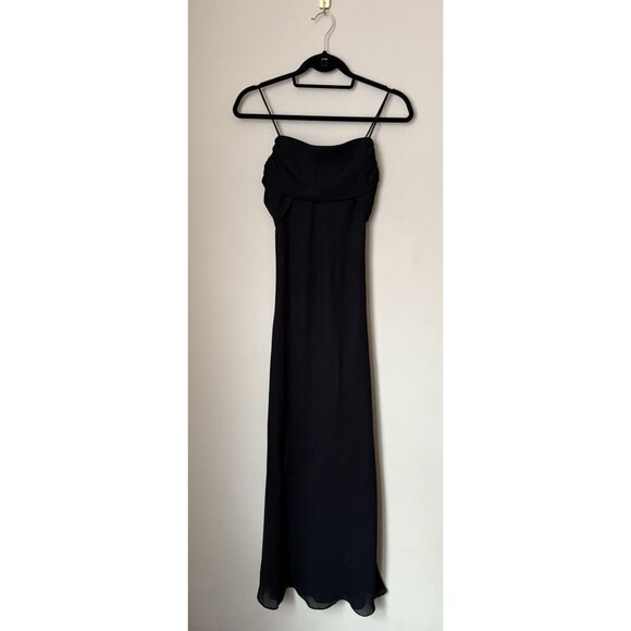 Betsy‎ & Adam by Linda Bernell Vintage 90’s Y2K Women's Black Dress Size 4 - Picture 1 of 6